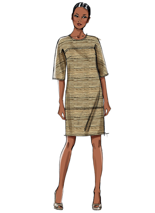 Vogue Pattern 8805 Misses' Dress | Very Easy from Jaycotts Sewing Supplies
