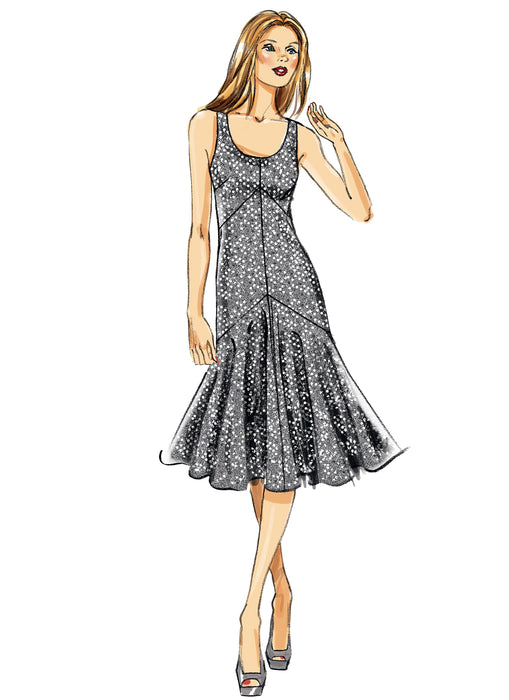 Vogue Pattern 8814 Misses' Dress Pattern | Easy from Jaycotts Sewing Supplies