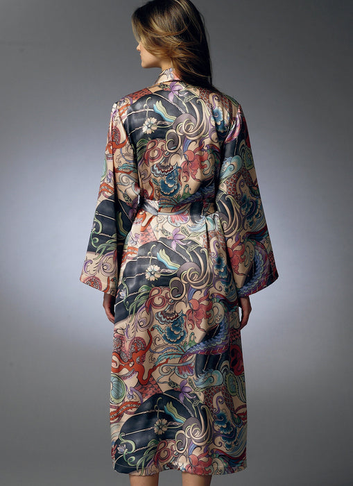 Vogue Pattern 8888 Misses' Robe, Slip, Camisole and Panties from Jaycotts Sewing Supplies