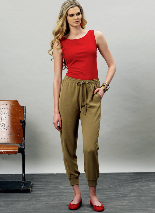 Vogue Pattern 8909 Misses' Pants | Very Easy from Jaycotts Sewing Supplies