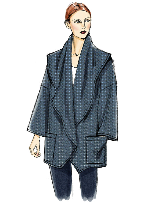 Vogue Pattern 8930 Misses' Jacket from Jaycotts Sewing Supplies