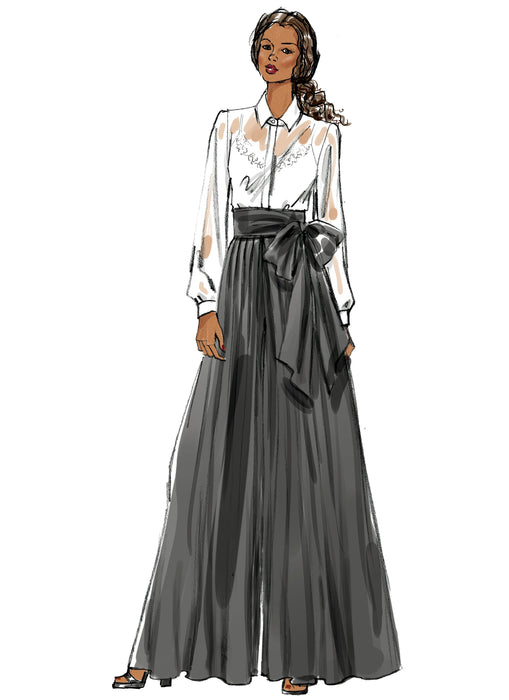 Vogue Pattern 8955  Misses' Pants | Easy from Jaycotts Sewing Supplies