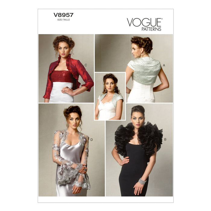 Vogue Pattern 8957 Misses' Jacket | Average from Jaycotts Sewing Supplies
