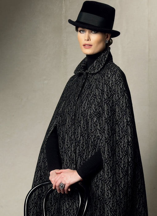 Vogue Pattern 8959 Misses' Cape | Very Easy from Jaycotts Sewing Supplies