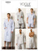 Vogue Pattern 8964 Men's Pyjamas and robe from Jaycotts Sewing Supplies