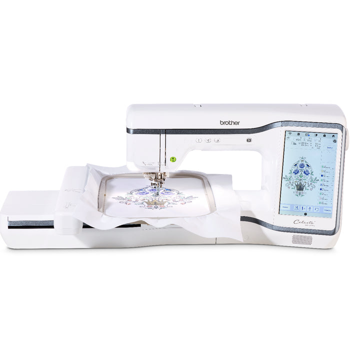 Brother Celeste CX1e embroidery machine from Jaycotts Sewing Supplies