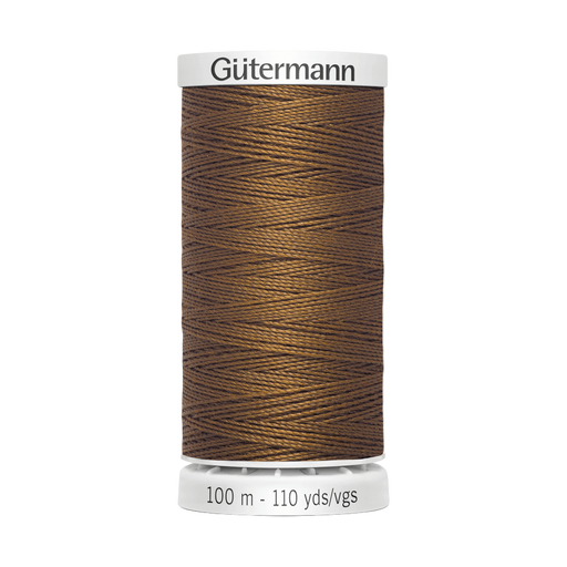 Gutermann Extra Strong Thread 100m | Burnt Umber from Jaycotts Sewing Supplies