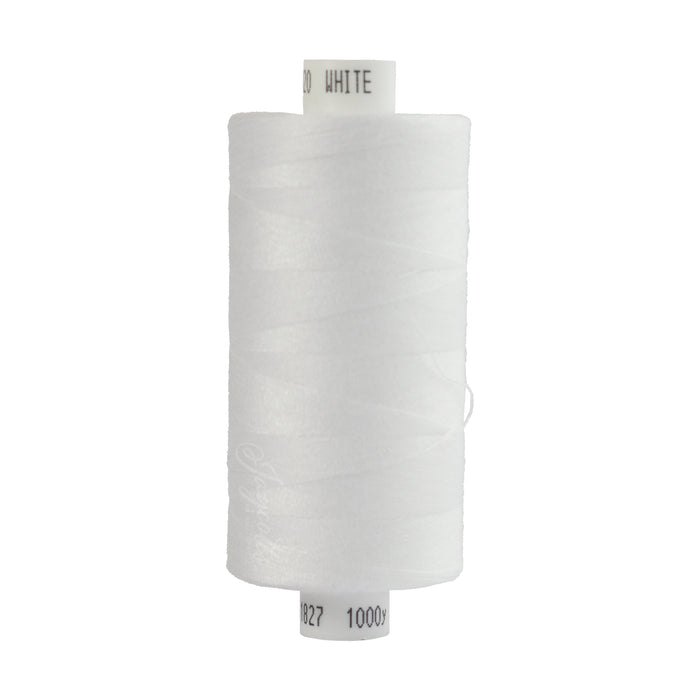 Moon Thread, White, 1000 yard reels 99p from Jaycotts Sewing Supplies