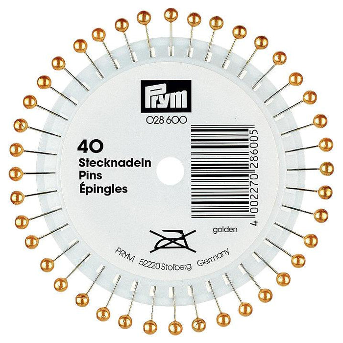 Prym Pearl-Headed Pins | Rosette from Jaycotts Sewing Supplies
