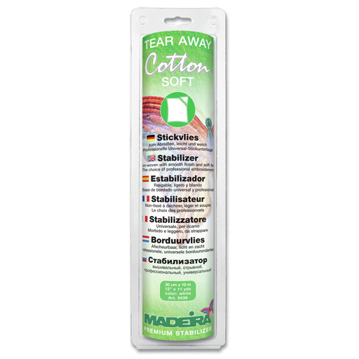 Madeira Stabilizer | Cotton Soft Tear Away from Jaycotts Sewing Supplies