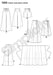 Simplicity Pattern 1069 Wide Leg Pants or Shorts & Skirts in 2 Lengths from Jaycotts Sewing Supplies