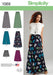 Simplicity Pattern 1069 Wide Leg Pants or Shorts & Skirts in 2 Lengths from Jaycotts Sewing Supplies