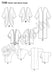 Simplicity Pattern 1108 Misses' Kimono's in Different Styles from Jaycotts Sewing Supplies