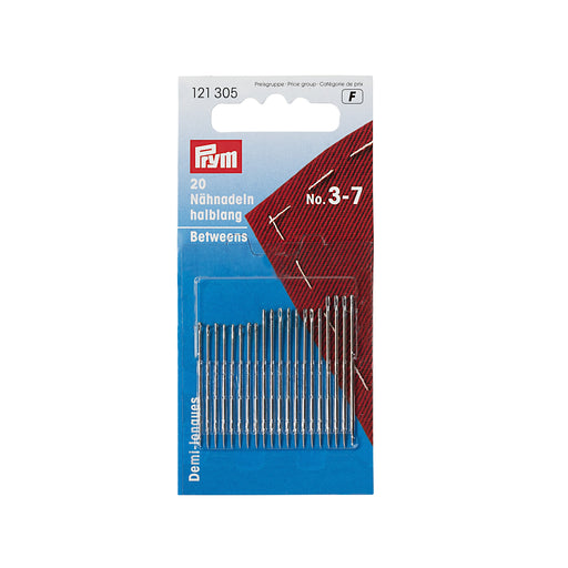 Prym Betweens Hand Sewing Needles from Jaycotts Sewing Supplies