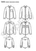 Simplicity Pattern 1544 Men's button front shirt from Jaycotts Sewing Supplies