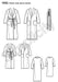 Simplicity Pattern 1562 Cozy robes for the entire family from Jaycotts Sewing Supplies