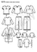 Simplicity Pattern 1573 Toddlers' and Child's robe, pants from Jaycotts Sewing Supplies