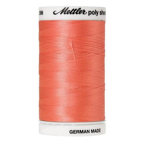Polysheen Embroidery Thread 800m #1532 Coral from Jaycotts Sewing Supplies