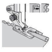 Husqvarna Viking 3mm Shell Rolled Hem Foot from Jaycotts Sewing Supplies