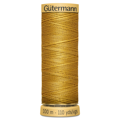 Gutermann Natural Cotton, 847 Old Gold from Jaycotts Sewing Supplies
