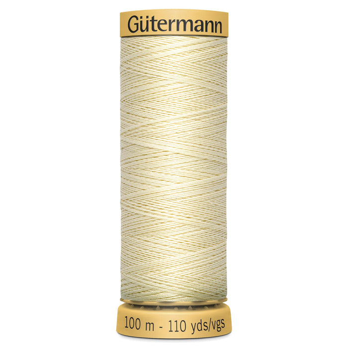 Gutermann Natural Cotton - 919 Ivory from Jaycotts Sewing Supplies