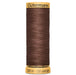 Gutermann Natural Cotton, 2724 Rich Brown from Jaycotts Sewing Supplies