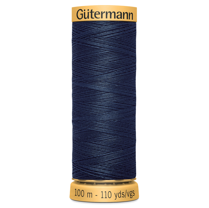 Gutermann Natural Cotton - 5422 Navy from Jaycotts Sewing Supplies
