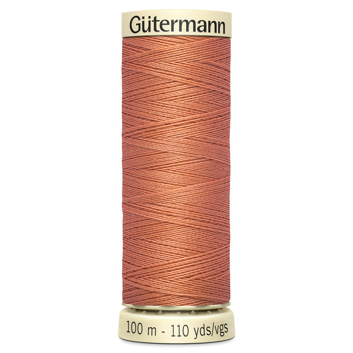 Gutermann Sew All Thread colour 377 Sandlewood from Jaycotts Sewing Supplies