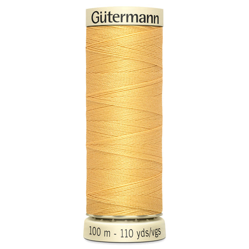 Gutermann Sew All Thread colour 415 Gold from Jaycotts Sewing Supplies