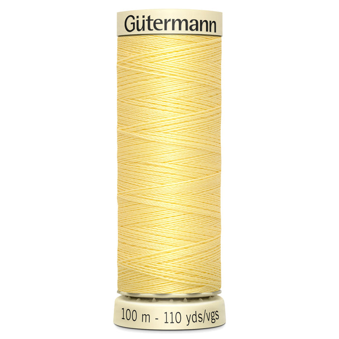 Gutermann Sew All Thread colour 578 Yellow from Jaycotts Sewing Supplies