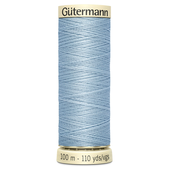 Gutermann Sew All Thread colour 75 Pale Blue from Jaycotts Sewing Supplies