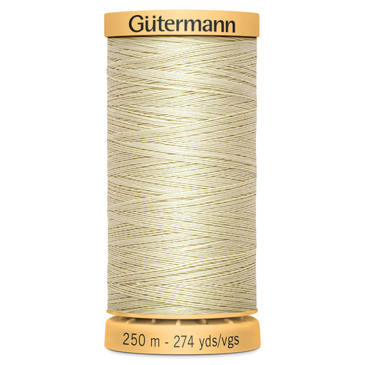 Gutermann Natural Cotton, 828 Cream from Jaycotts Sewing Supplies