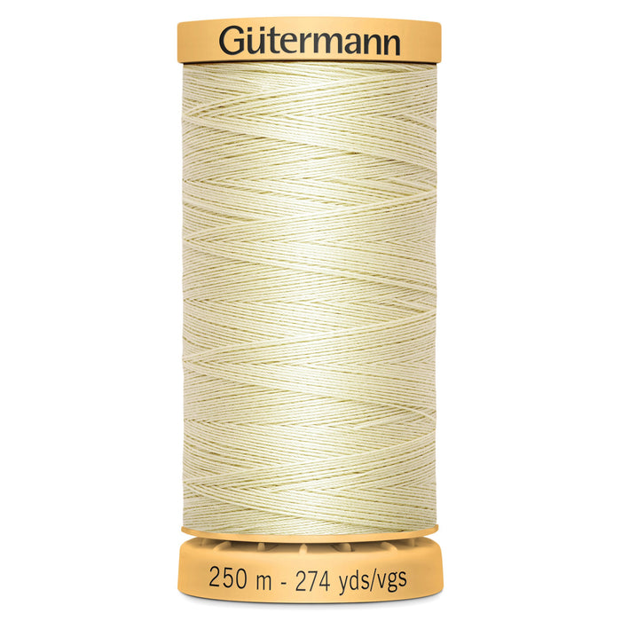 Gutermann Natural Cotton - 919 Ivory from Jaycotts Sewing Supplies