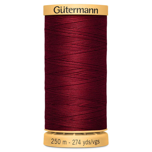 Gutermann Natural Cotton - 2433 Maroon from Jaycotts Sewing Supplies