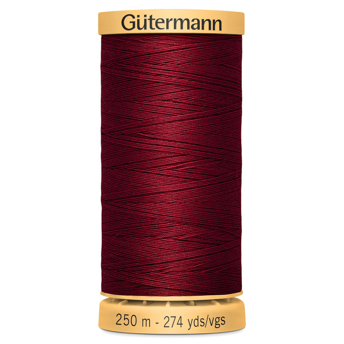 Gutermann Natural Cotton - 2433 Maroon from Jaycotts Sewing Supplies