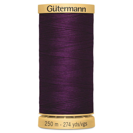Gutermann Natural Cotton, 3832 Deep Damson from Jaycotts Sewing Supplies