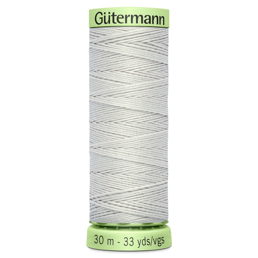 Gutermann TopStitch Thread 8 | Light Grey from Jaycotts Sewing Supplies