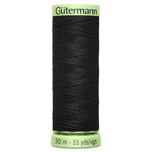 Gutermann TopStitch Thread 000 | Black from Jaycotts Sewing Supplies