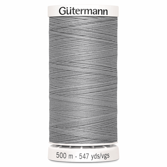 500m size Gutermann Sew-All Sewing Thread 38 Grey from Jaycotts Sewing Supplies