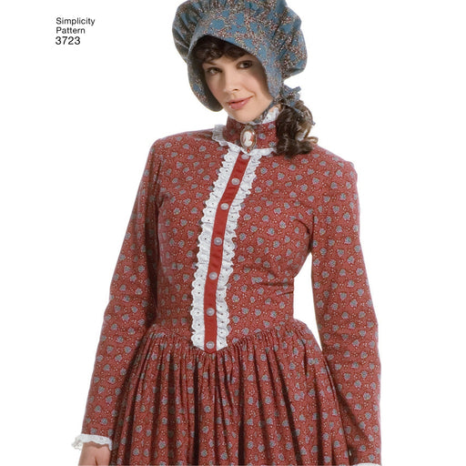 Simplicity 3723 18th/19th century long dresses pattern from Jaycotts Sewing Supplies