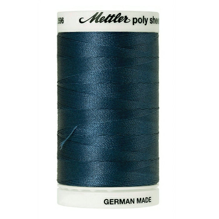Polysheen Embroidery Thread 800m #3743 Deep Ocean from Jaycotts Sewing Supplies