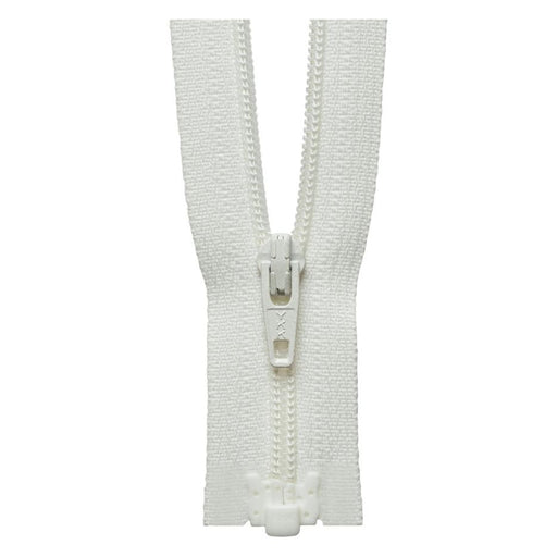 YKK Lightweight Open End Zip | Natural from Jaycotts Sewing Supplies