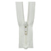 YKK Lightweight Open End Zip | Natural from Jaycotts Sewing Supplies