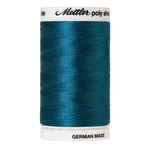 Polysheen Embroidery Thread 800m 4116 Dark Teal from Jaycotts Sewing Supplies