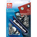 PRYM Metal Eyelets Silver colour, Non-Sew from Jaycotts Sewing Supplies