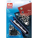 PRYM Metal Eyelets Silver colour, Non-Sew from Jaycotts Sewing Supplies