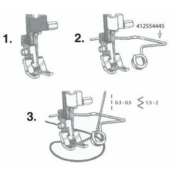 Husqvarna Viking Gimping Foot from Jaycotts Sewing Supplies
