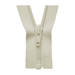 YKK Open End Zip - Medium Nylon | Colour 502 Ivory from Jaycotts Sewing Supplies