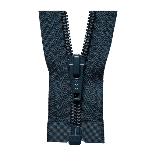 YKK Open End Zip - Medium Nylon | Colour 560 Navy from Jaycotts Sewing Supplies