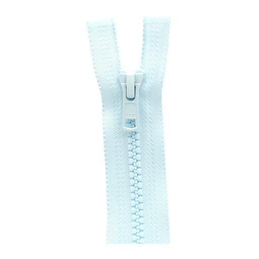 YKK Open End Zip - Medium Plastic | colour 541 Pale Blue from Jaycotts Sewing Supplies